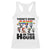 There's Some Gays in This House Racerback Tank Top Funny LGBTQ+ Horror Character Pride Mashup TS02 White Print Your Wear