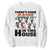 There's Some Gays in This House Sweatshirt Funny LGBTQ+ Horror Character Pride Mashup TS02 White Print Your Wear
