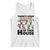 There's Some Gays in This House Tank Top Funny LGBTQ+ Horror Character Pride Mashup TS02 White Print Your Wear