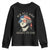 Funny George Washington Youth Sweatshirt We All Are Going To Die Sarcasm Political American USA TS02 Black Print Your Wear