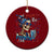 Chill the Fourth Out Skeleton Ceramic Ornament Funny Patriotic 4th of July Fireworks Party TS02 1pc Red Print Your Wear