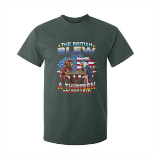 The British Blew A Thirteen Colony Lead 0-13 Lion vs Eagle T Shirt For Kid Chess Match Patriotic 4th of July Funny History Graphic