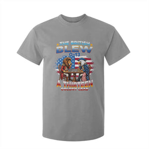 The British Blew A Thirteen Colony Lead 0-13 Lion vs Eagle T Shirt For Kid Chess Match Patriotic 4th of July Funny History Graphic