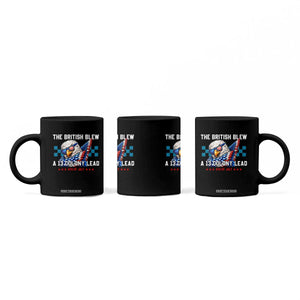 The British Blew A 13 Colony Lead Dabbing Eagle Coffee Mug Funny Patriotic 4th of July History Humor Graphic