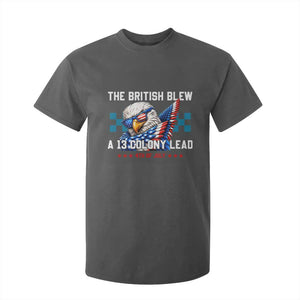 The British Blew A 13 Colony Lead Dabbing Eagle T Shirt For Kid Funny Patriotic 4th of July History Humor Graphic