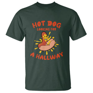 Hot Dog Looking For A Hallway Funny Adult Joke Glizzy Slang T Shirt TS02 Printyourwear