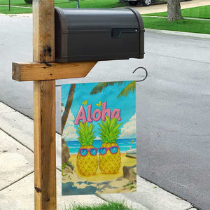 Aloha Sunglasses Pineapples Tropical Hawaii Garden Flag Beach Vacation Oasis Summer Vibes TS02 Print Your Wear