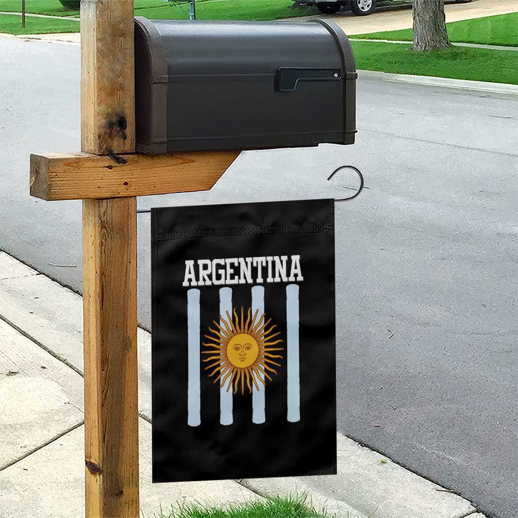 Argentina Sun of May Flag Retro Graphic Garden Flag Patriotic Argentine Heritage Pride Souvenir TS02 Print Your Wear