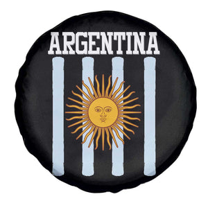 Argentina Sun of May Flag Retro Graphic Spare Tire Cover Patriotic Argentine Heritage Pride Souvenir TS02 Print Your Wear