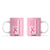 Nobody Fights Alone Pink Ribbon Flag Coffee Mug Breast Cancer Awareness Support - Print Your Wear