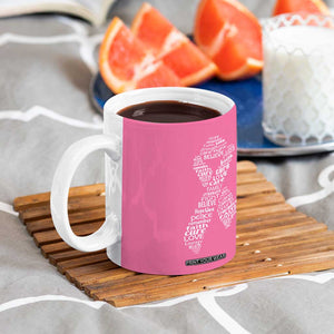 Inspirational Breast Cancer Awareness Coffee Mug Pink Ribbon Support TS02 Print Your Wear