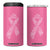 Inspirational Breast Cancer Awareness 4 in 1 Can Cooler Tumbler Pink Ribbon Support - Print Your Wear