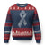 Inspirational Breast Cancer Awareness Ugly Christmas Sweater Pink Ribbon Support - Print Your Wear