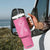 Inspirational Breast Cancer Awareness Tumbler With Handle Pink Ribbon Support TS02 Print Your Wear