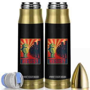 Frog Resist Bullet Tumbler Free Portland Oregon Poster Graphic Freedom Fighters TS02 Black Print Your Wear