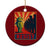 Frog Resist Ceramic Ornament Free Portland Oregon Poster Graphic Freedom Fighters TS02 1pc Red Print Your Wear