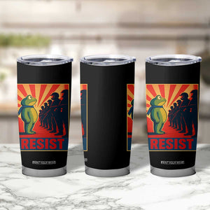 Frog Resist Tumbler Cup Free Portland Oregon Poster Graphic Freedom Fighters TS02 Print Your Wear