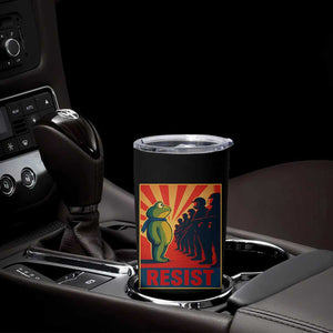 Frog Resist Tumbler Cup Free Portland Oregon Poster Graphic Freedom Fighters TS02 Print Your Wear