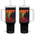 Frog Resist Tumbler With Handle Free Portland Oregon Poster Graphic Freedom Fighters TS02 One Size: 40 oz Black Print Your Wear