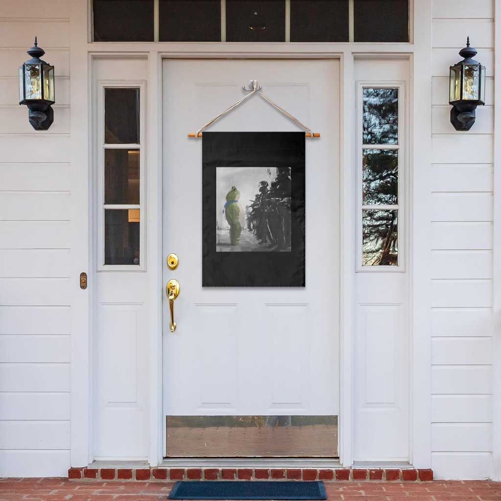 Frog Resist Garden Flag Free Portland Oregon Freedom Fighters TS02 Print Your Wear