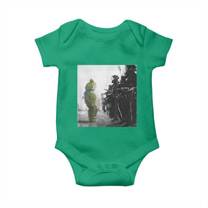 Frog Resist Baby Onesie Free Portland Oregon Freedom Fighters TS02 Irish Green Print Your Wear