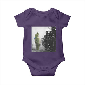 Frog Resist Baby Onesie Free Portland Oregon Freedom Fighters TS02 Purple Print Your Wear