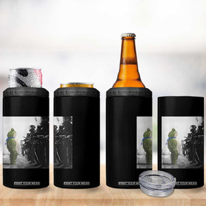 Frog Resist 4 in 1 Can Cooler Tumbler Free Portland Oregon Freedom Fighters TS02 Print Your Wear
