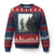 Frog Resist Ugly Christmas Sweater Free Portland Oregon Freedom Fighters - Print Your Wear