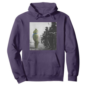 Frog Resist Hoodie Free Portland Oregon Freedom Fighters TS02 Purple Print Your Wear