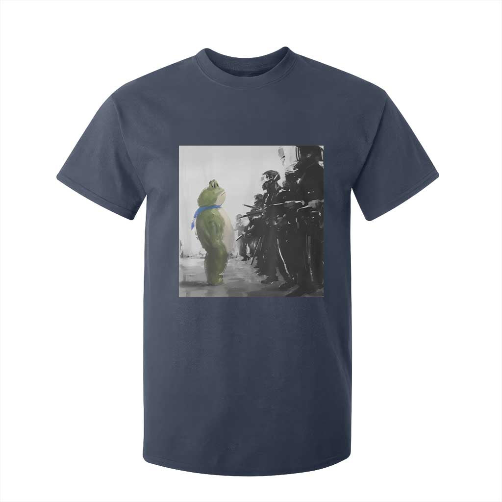 Frog Resist T Shirt For Kid Free Portland Oregon Freedom Fighters TS02 Navy Print Your Wear
