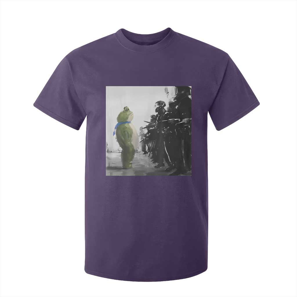 Frog Resist T Shirt For Kid Free Portland Oregon Freedom Fighters TS02 Purple Print Your Wear
