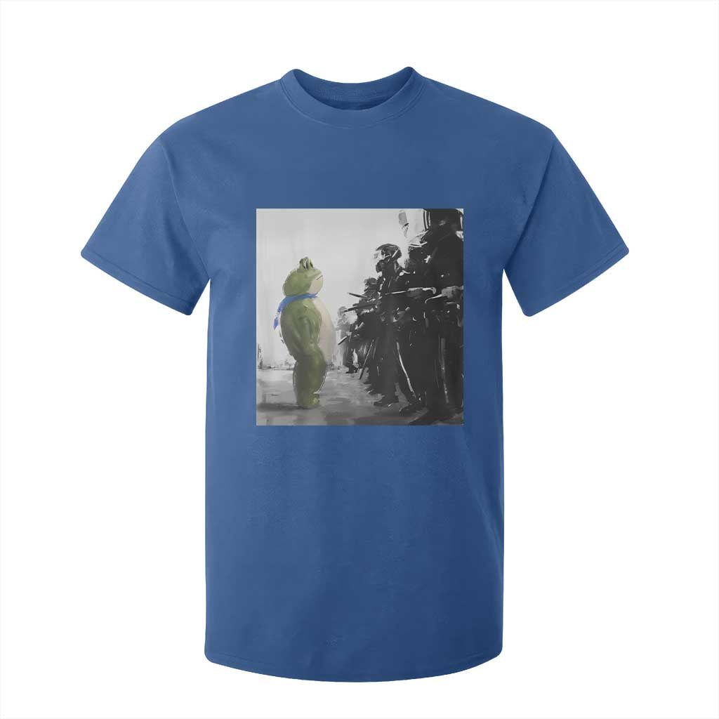 Frog Resist T Shirt For Kid Free Portland Oregon Freedom Fighters TS02 Royal Blue Print Your Wear