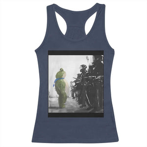 Frog Resist Racerback Tank Top Free Portland Oregon Freedom Fighters - Print Your Wear