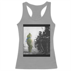 Frog Resist Racerback Tank Top Free Portland Oregon Freedom Fighters - Print Your Wear