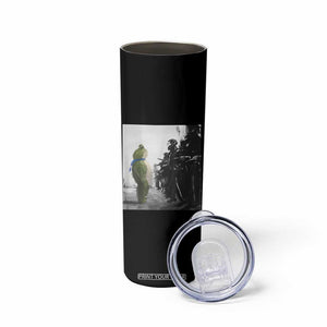 Frog Resist Skinny Tumbler Free Portland Oregon Freedom Fighters TS02 Print Your Wear