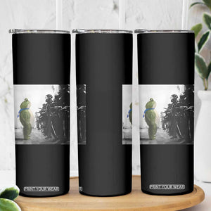 Frog Resist Skinny Tumbler Free Portland Oregon Freedom Fighters TS02 Print Your Wear