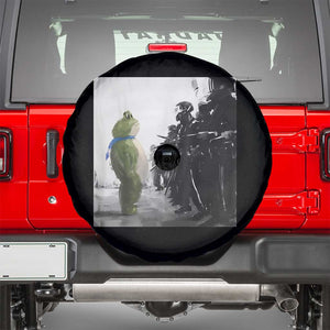 Frog Resist Spare Tire Cover Free Portland Oregon Freedom Fighters TS02 Black Print Your Wear