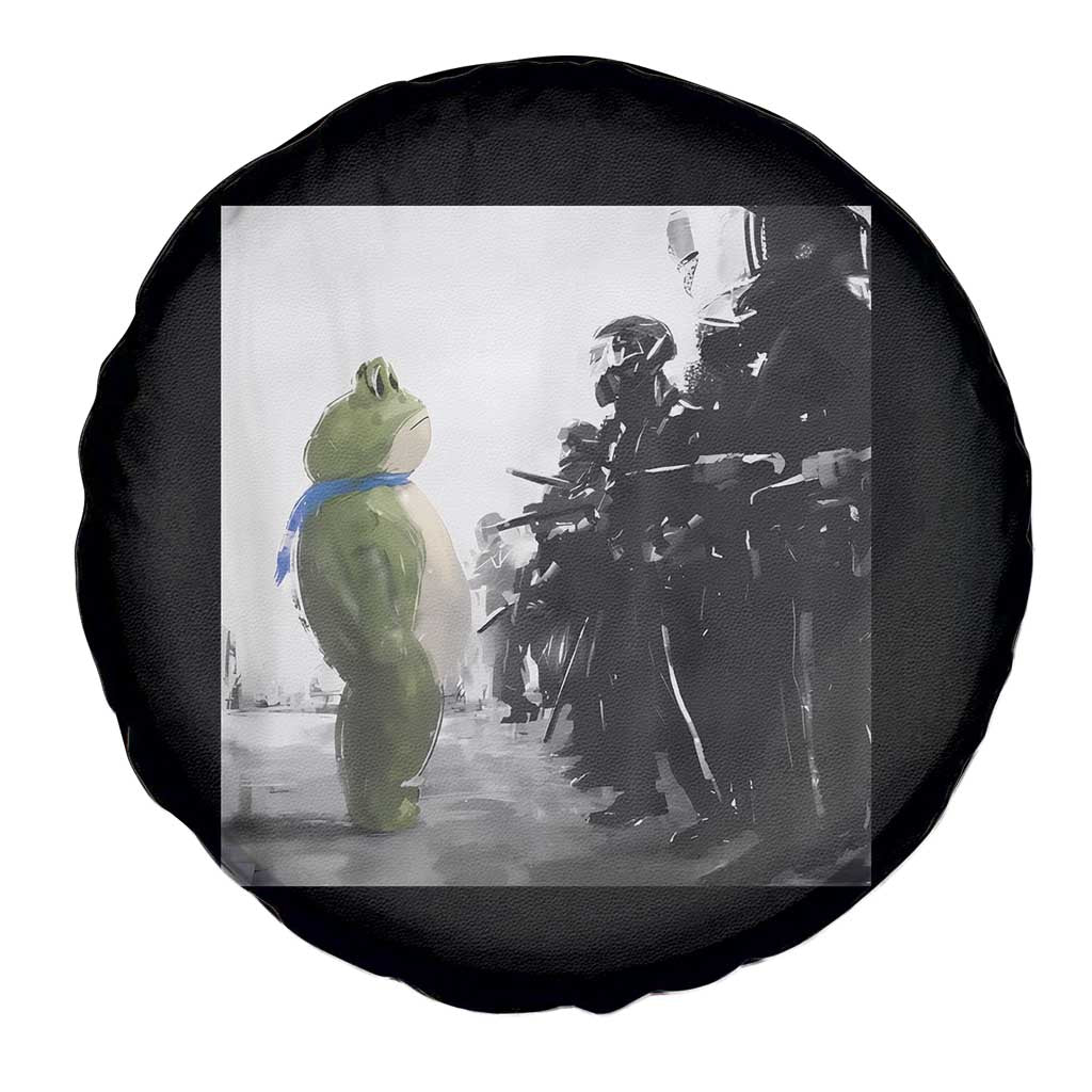 Frog Resist Spare Tire Cover Free Portland Oregon Freedom Fighters TS02 Print Your Wear