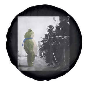 Frog Resist Spare Tire Cover Free Portland Oregon Freedom Fighters TS02 Print Your Wear