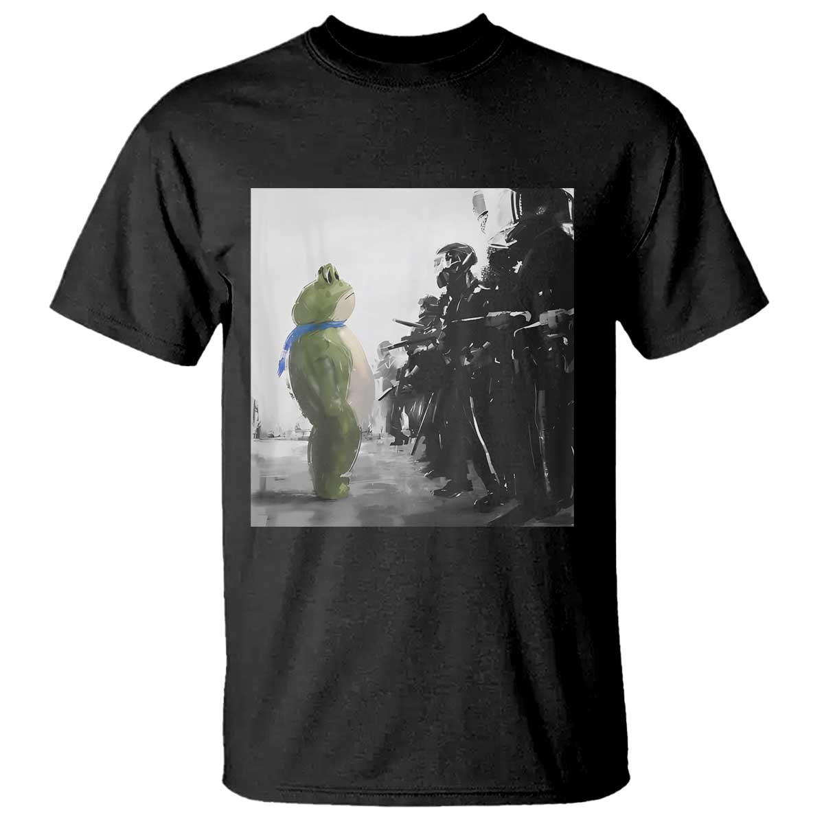 Frog Resist T Shirt Free Portland Oregon Freedom Fighters TS02
