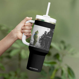 Frog Resist Tumbler With Handle Free Portland Oregon Freedom Fighters TS02 Print Your Wear