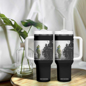 Frog Resist Tumbler With Handle Free Portland Oregon Freedom Fighters TS02 Print Your Wear