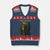Resist Frog Political Poste V-Neck Knit Sweater Vest Free Portland Vintage Protest Graphic - Print Your Wear
