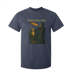 Resist Frog Political Poste T Shirt For Kid Free Portland Vintage Protest Graphic TS02 Navy Print Your Wear