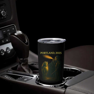 Resist Frog Political Poste Tumbler Cup Free Portland Vintage Protest Graphic TS02 Print Your Wear