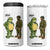 Funny Frog Bruh Resist Meme 4 in 1 Can Cooler Tumbler Free Portland Oregon Political Satire TS02 One Size: 16 oz White Print Your Wear