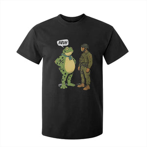 Funny Frog Bruh Resist Meme T Shirt For Kid Free Portland Oregon Political Satire TS02 Black Print Your Wear