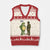Funny Frog Bruh Resist Meme V-Neck Knit Sweater Vest Free Portland Oregon Political Satire - Print Your Wear