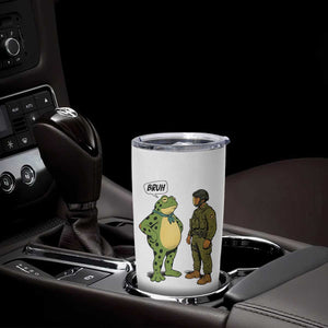 Funny Frog Bruh Resist Meme Tumbler Cup Free Portland Oregon Political Satire TS02 Print Your Wear