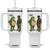 Funny Frog Bruh Resist Meme Tumbler With Handle Free Portland Oregon Political Satire TS02 One Size: 40 oz White Print Your Wear